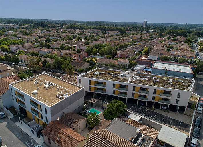 Résidence Le Cosmopolite - Vue drone