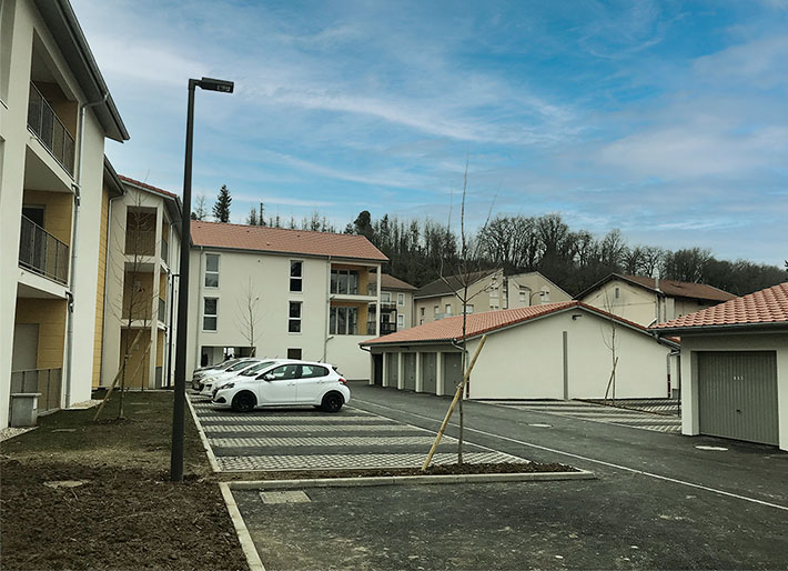 Intérieur résidence Inside à Béligneux