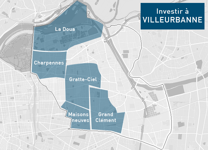 Quartier où investir à Villeurbanne