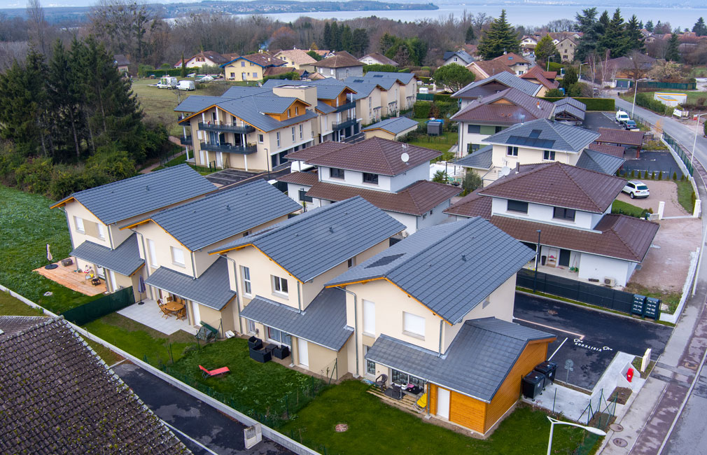 Résidence Margencel vue du ciel