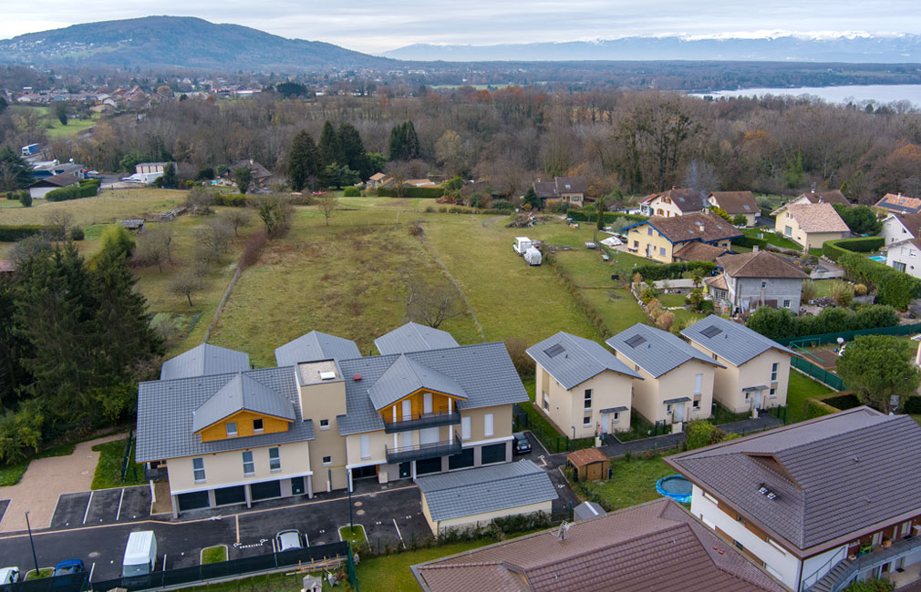 Vue Lac Léman résidence Clos de Sechex