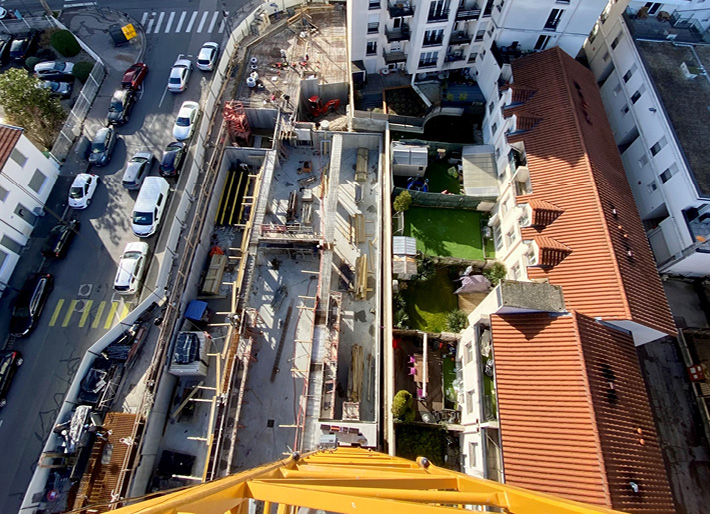 Travaux en cours à Villeurbanne - AST Groupe